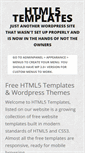 Mobile Screenshot of html5-templates.co.uk